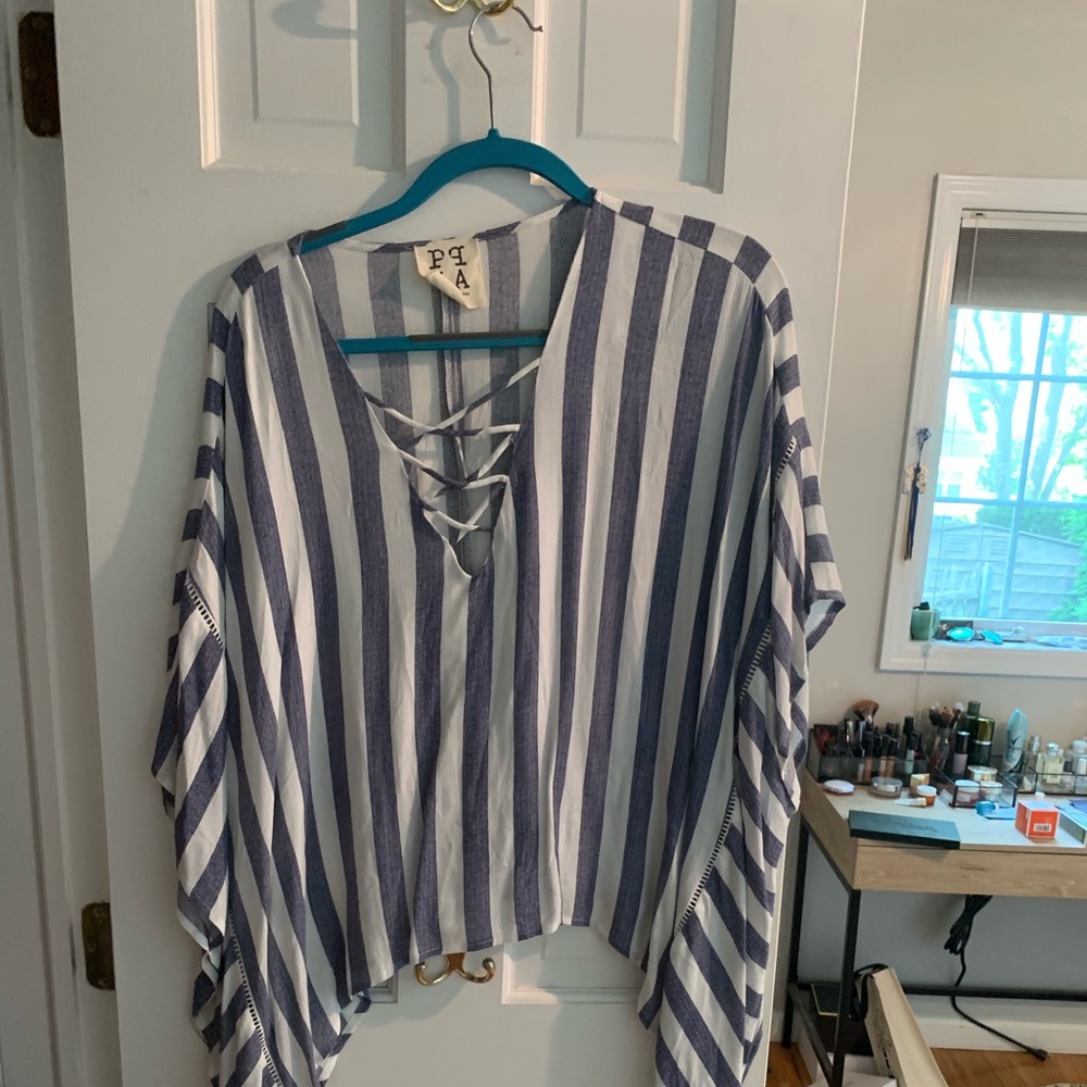 Striped Float Top - image 1